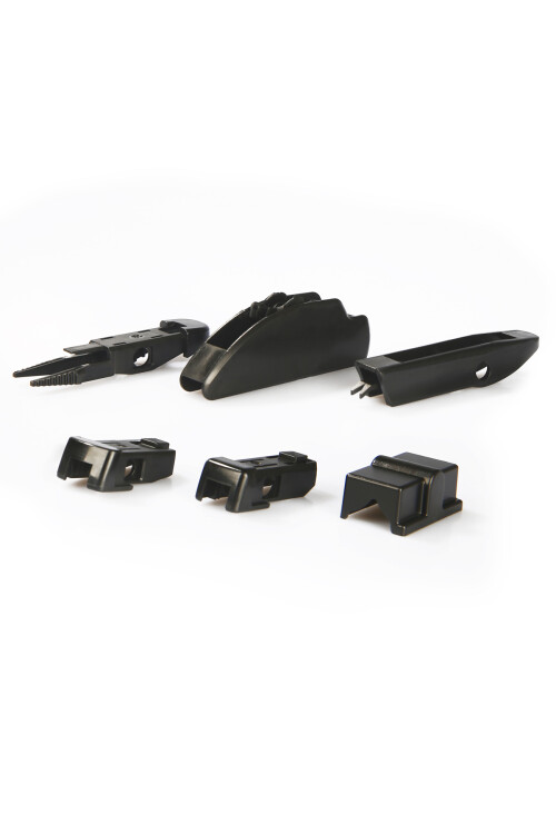 Goodyear Ford Focus Supermute Front and Back 3 Pan Banana Wiper Set 2008-2011 hatchback (650mm+400mm+350mm) - 3