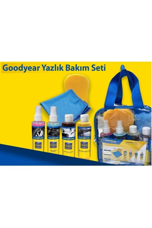 Goodyear Auto Maintenance Set Polished Auto Shampoo-Alastik Grinder-Terpido Polish - 2