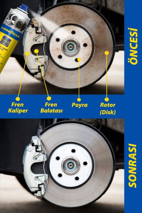 Goodyear Brake Pads Cleaning Spray - 3